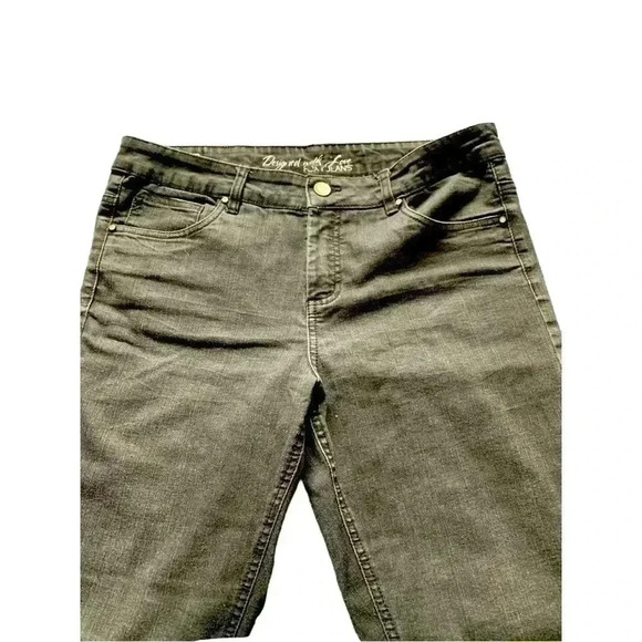 Foxy hi rise, Sophie boot cut, dark black wash jeans, 31 by 32 - Picture 2 of 7